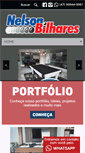 Mobile Screenshot of nelsonbilhares.com.br